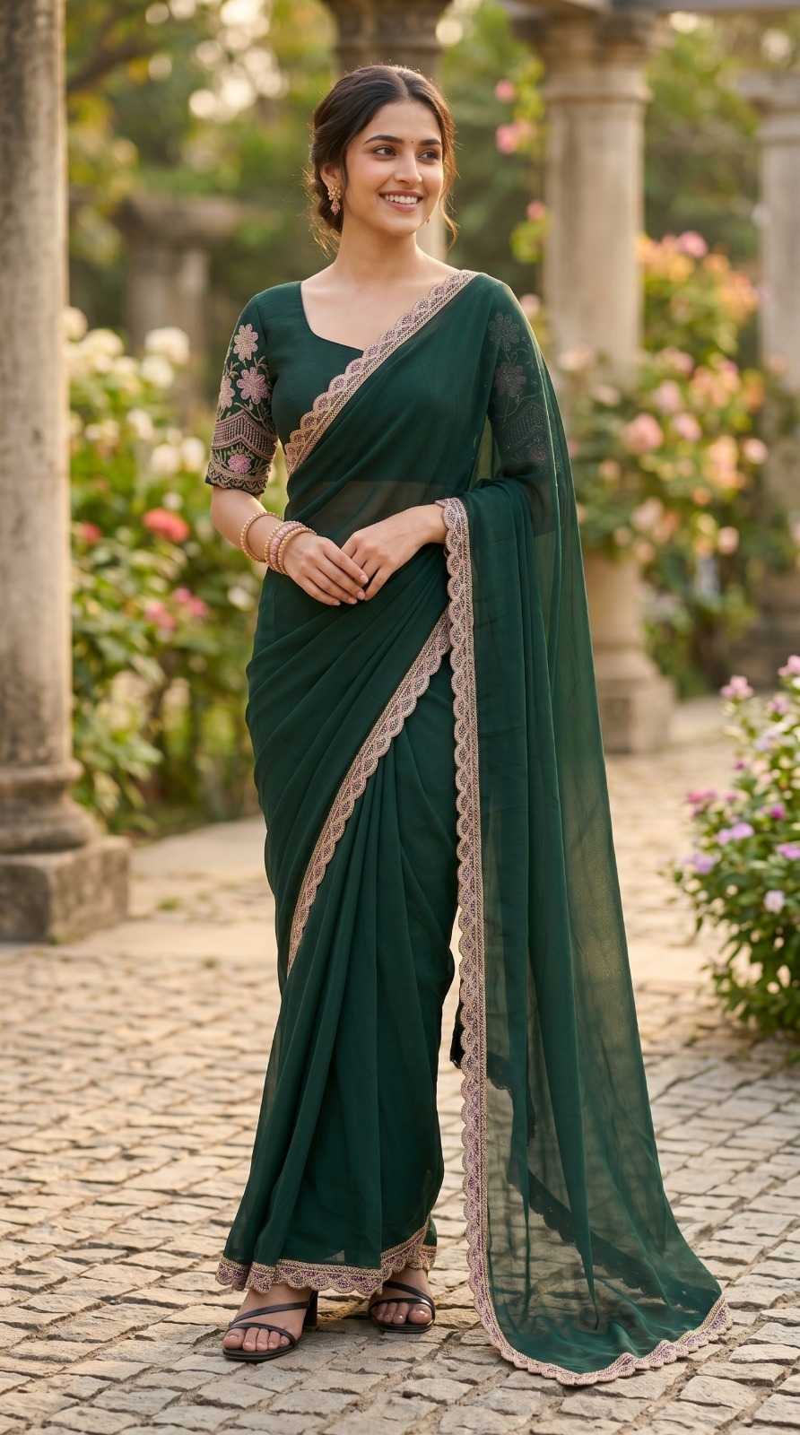 Rangoli Silk Designer Saree in Yellow