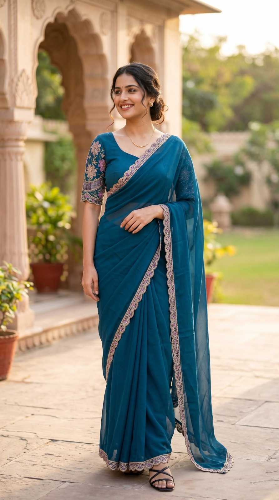 Rangoli Silk Designer Saree in Yellow