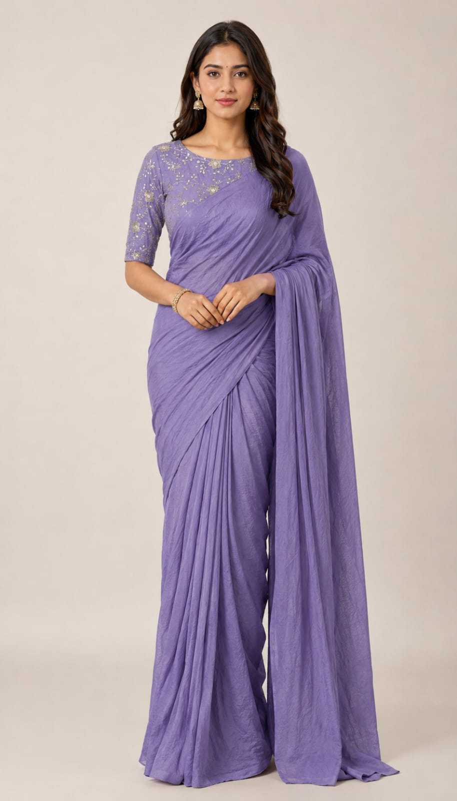 Rangoli Silk Designer Saree in Baby Pink