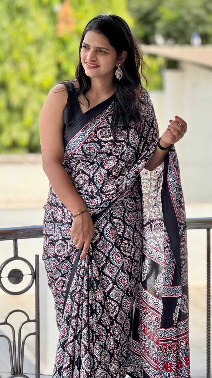 Satin Designer Saree