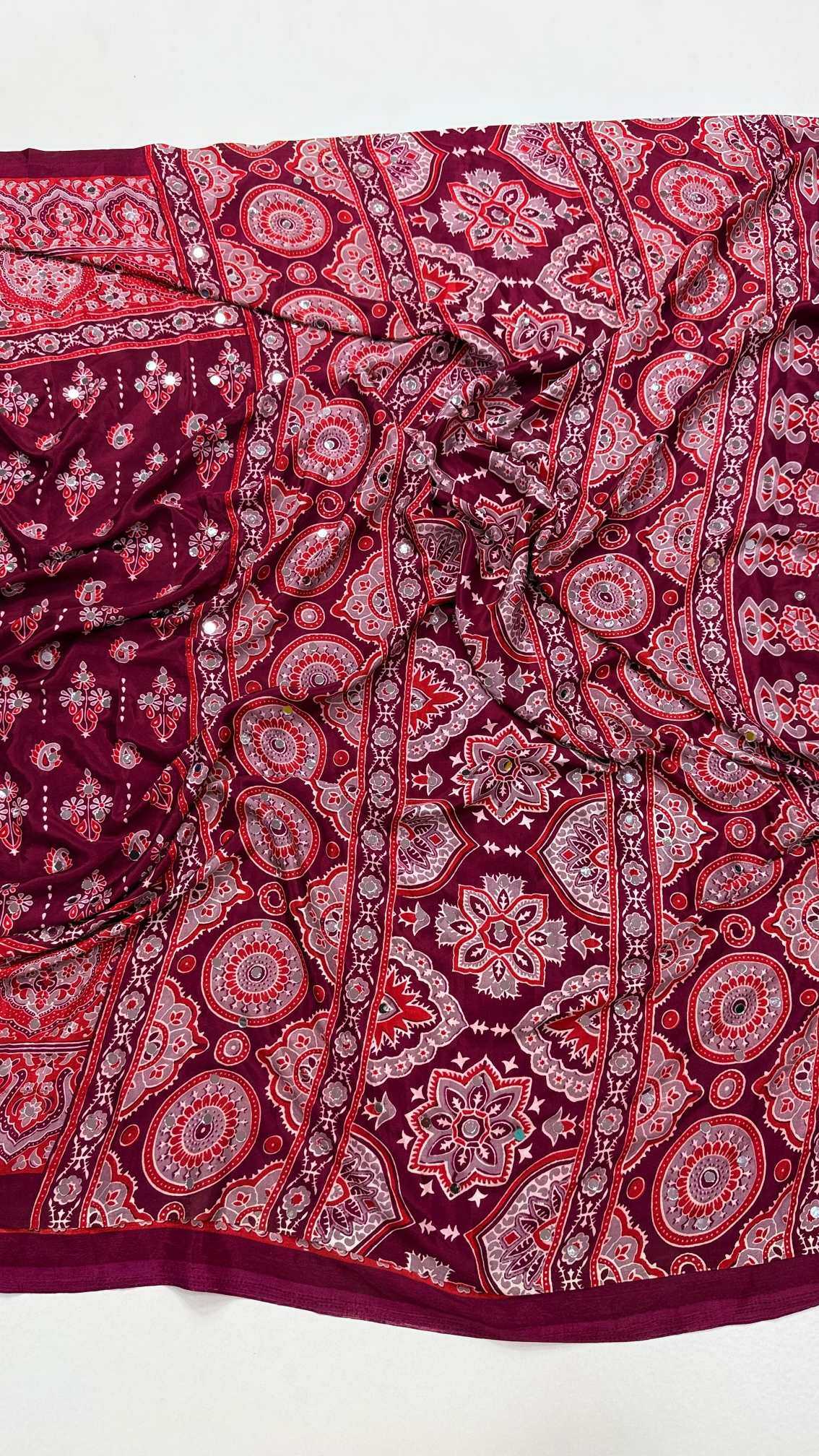Dull Moss Zari Border Saree