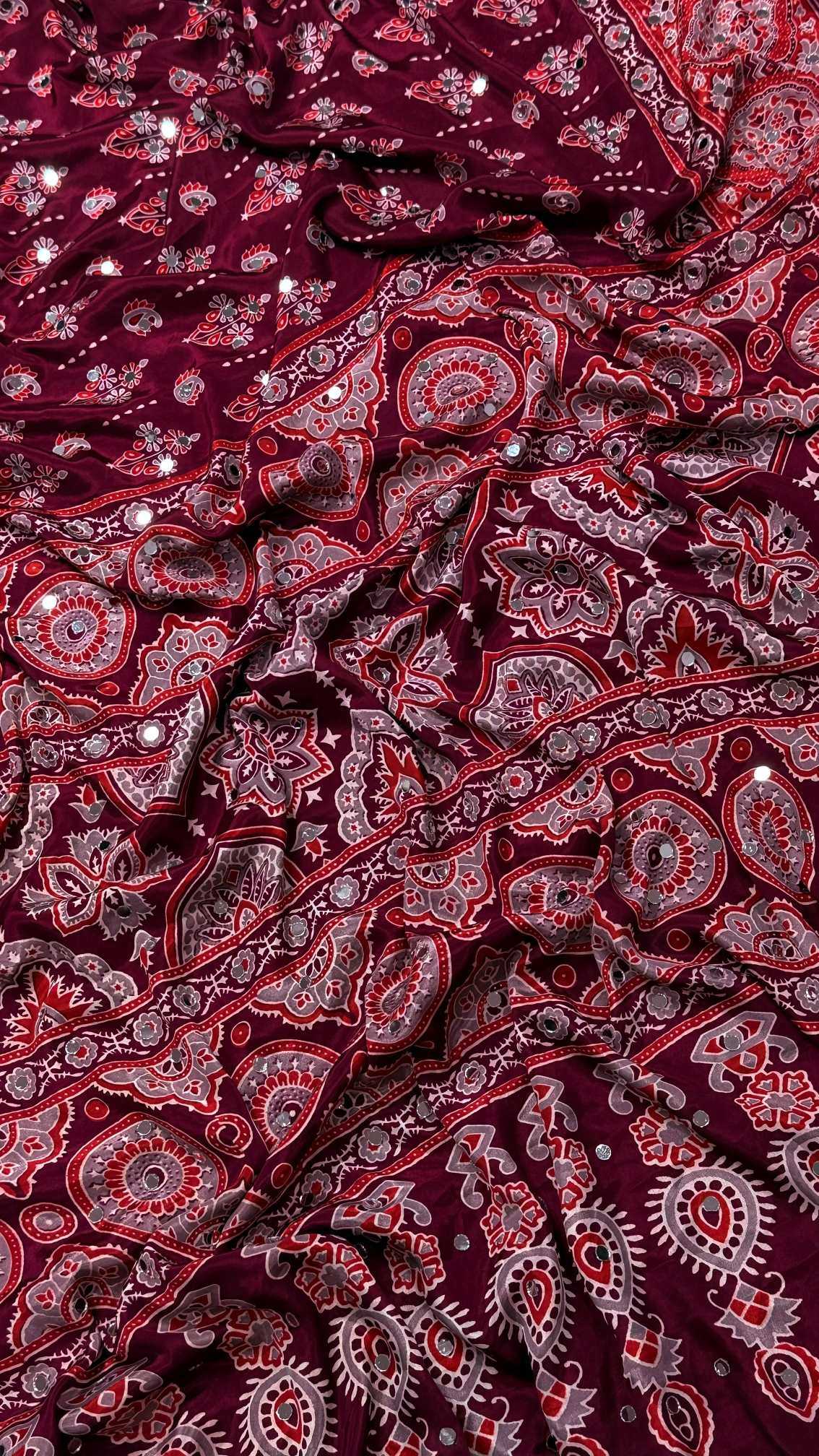 Dull Moss Zari Border Saree