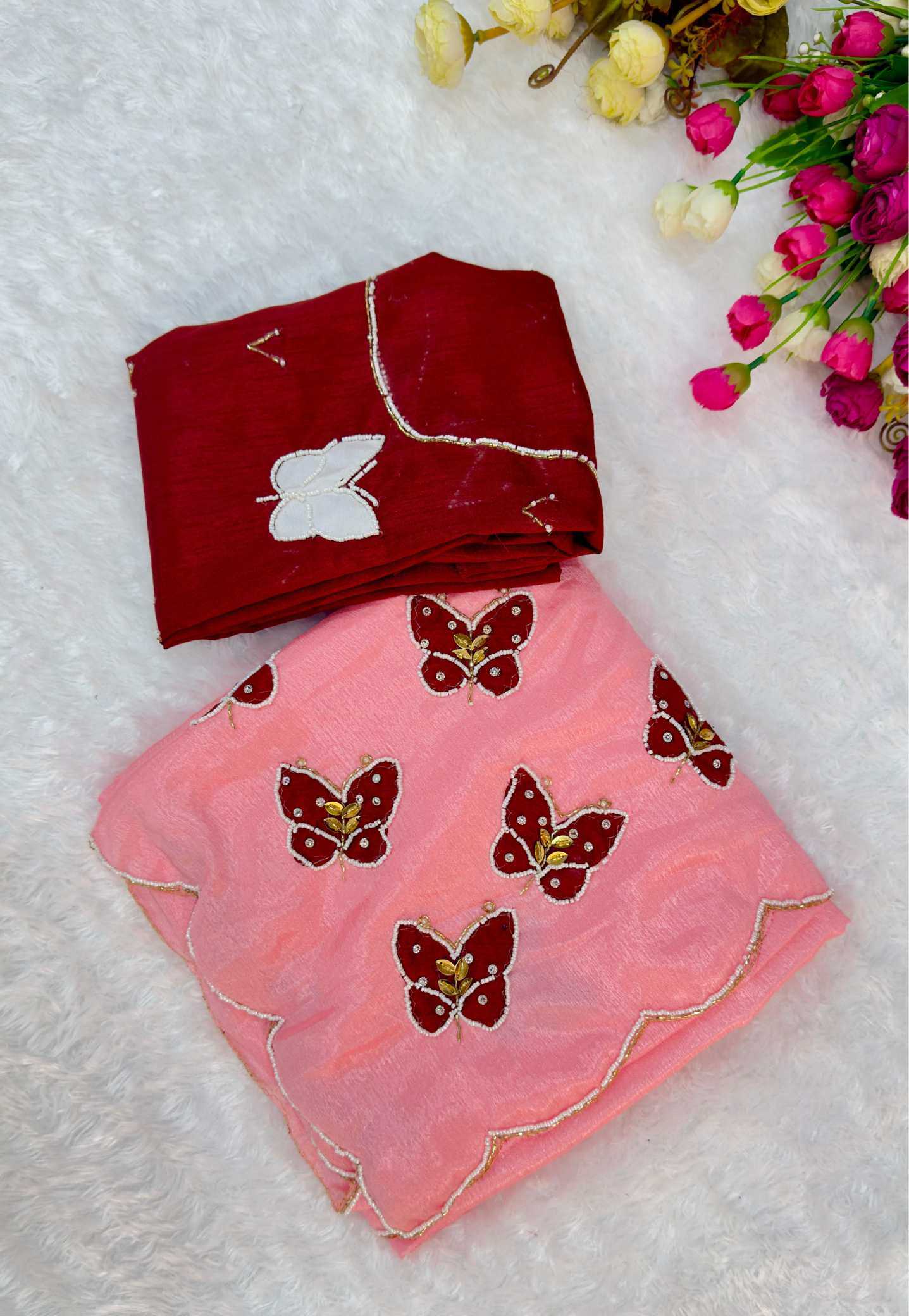Chiffon Designer Saree