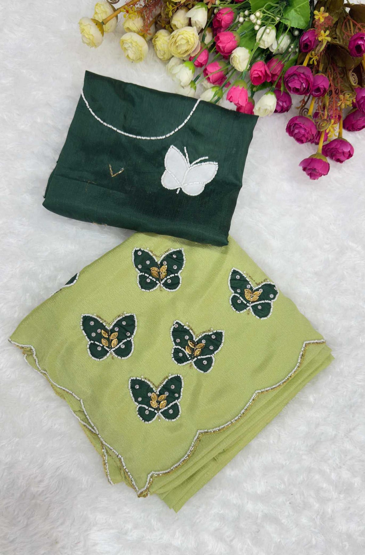 Chiffon Designer Saree
