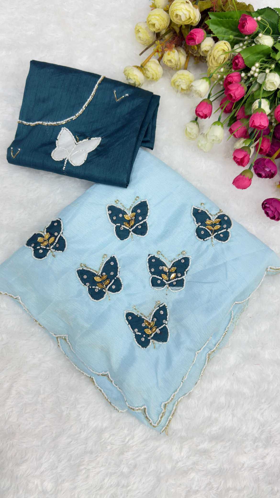 Chiffon Designer Saree