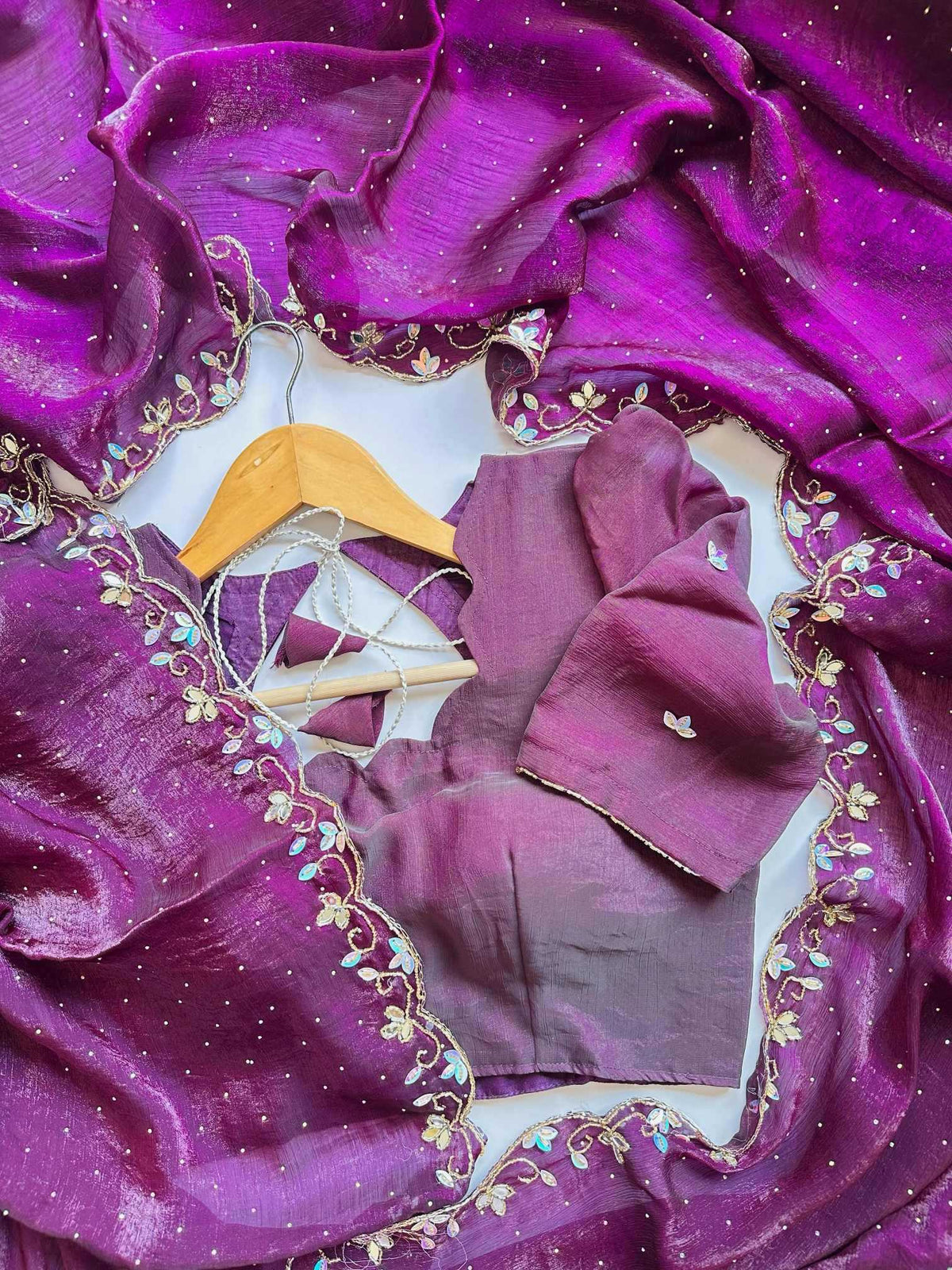 Chiffon Designer Saree