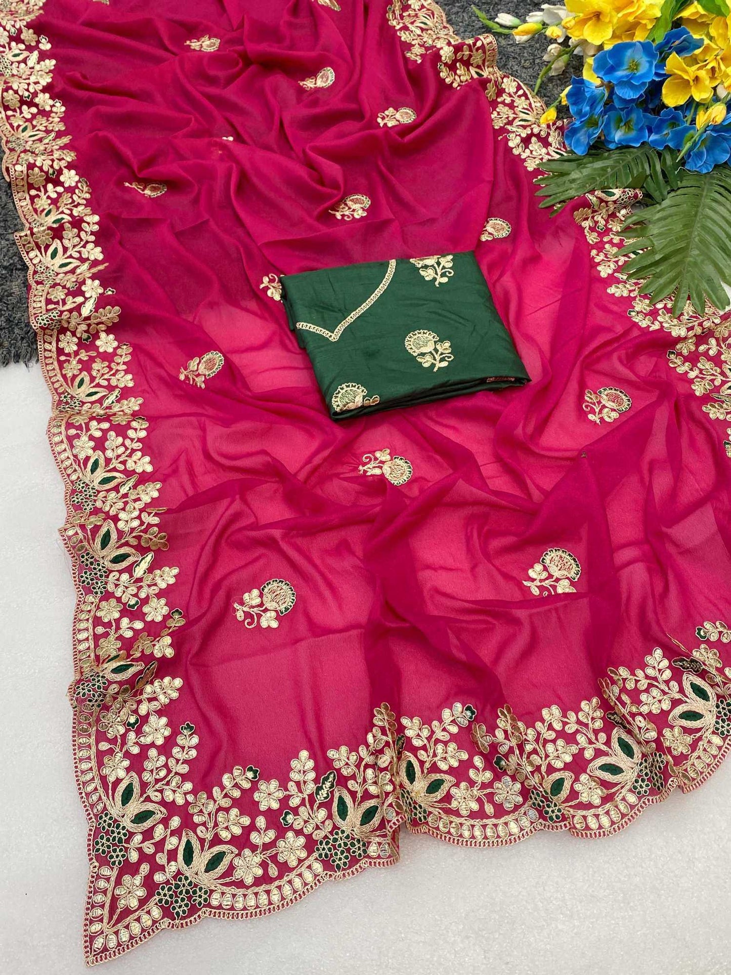 Georgette Saree