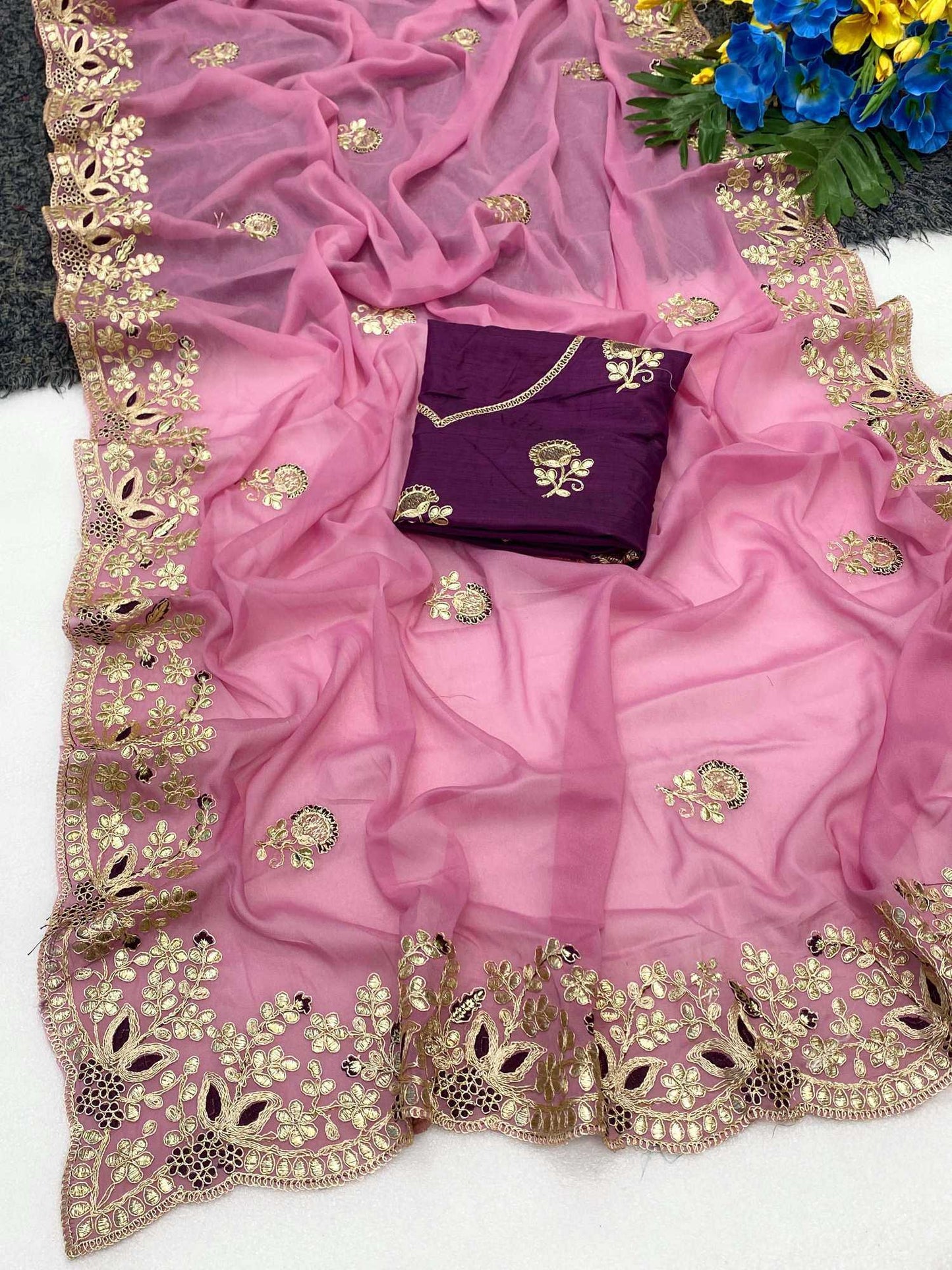 Georgette Saree