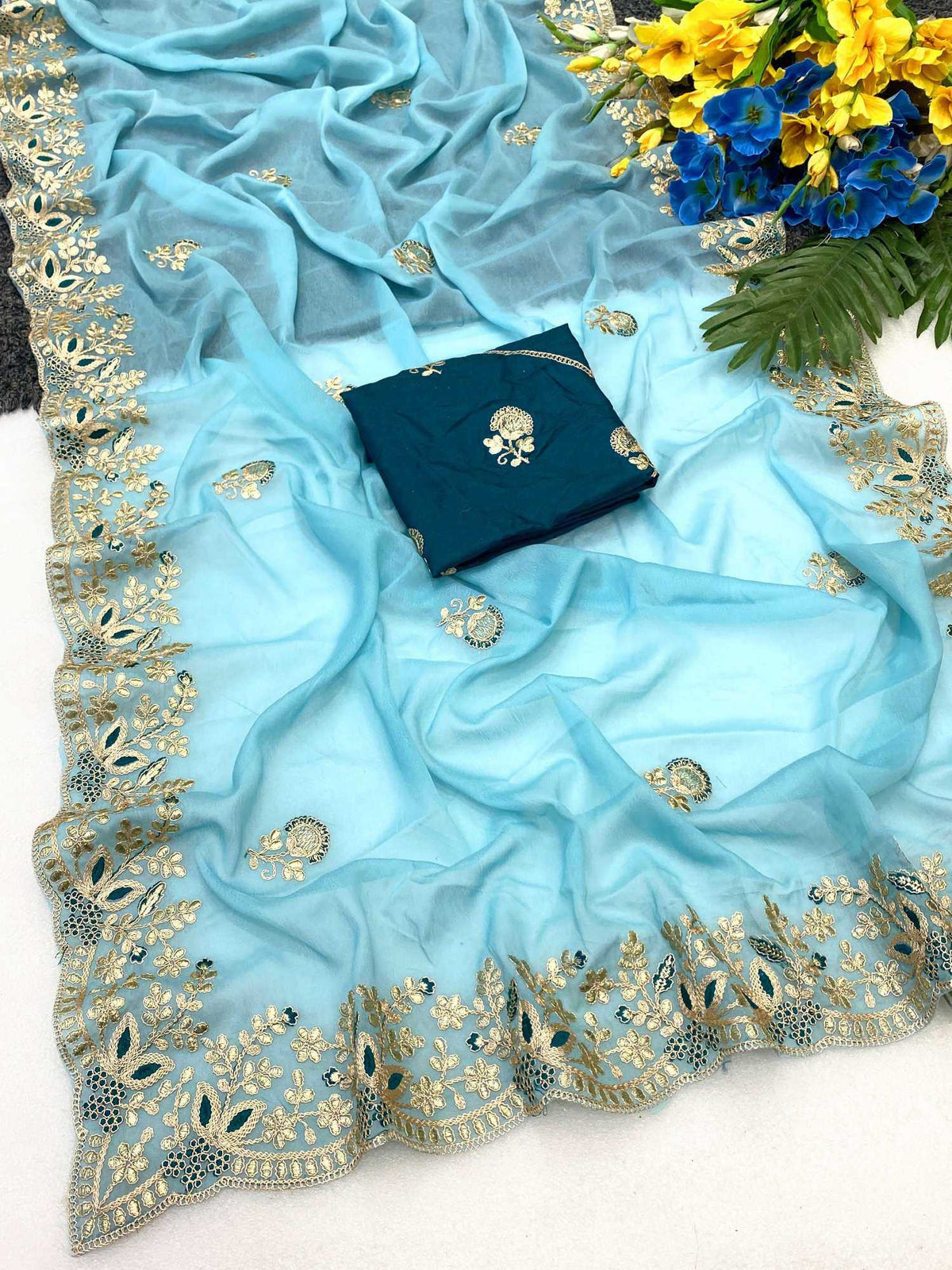 Georgette Saree