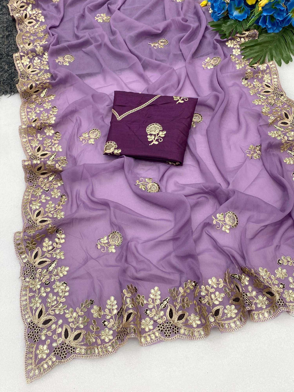 Georgette Saree