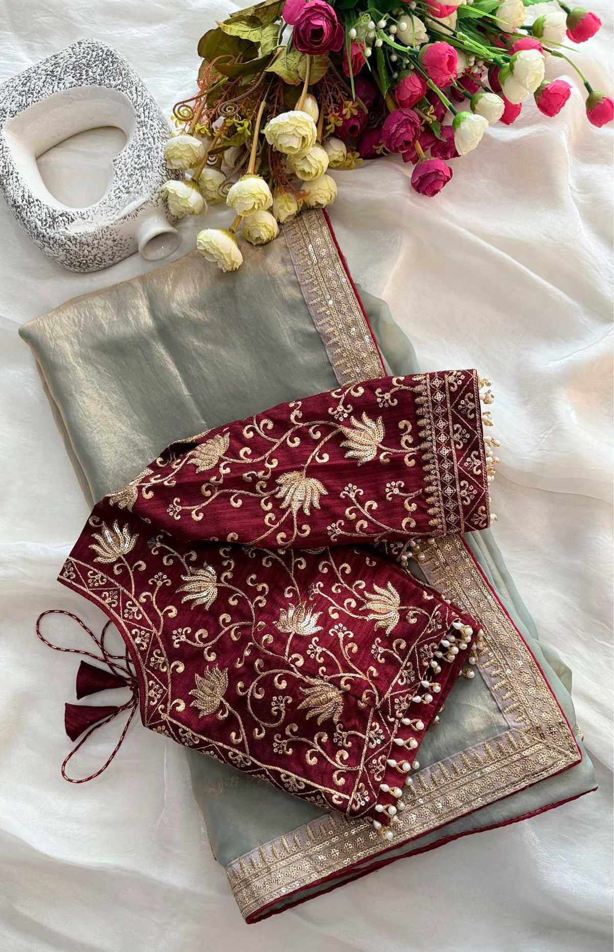 Weightless Party Wear Saree