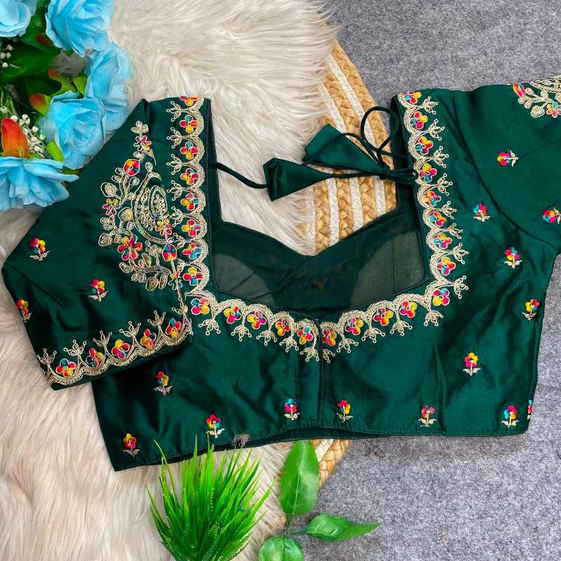 Aut Silk Designer Blouse