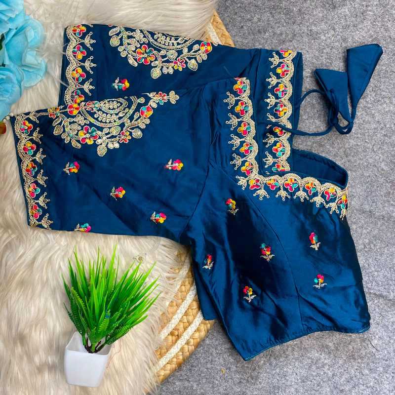 Aut Silk Designer Blouse