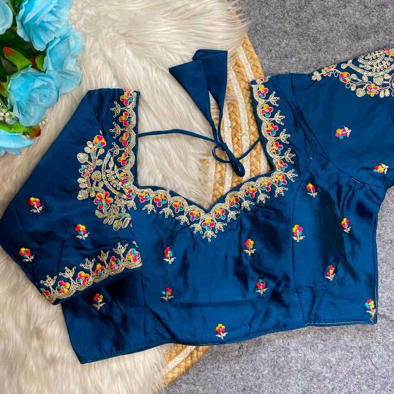 Aut Silk Designer Blouse
