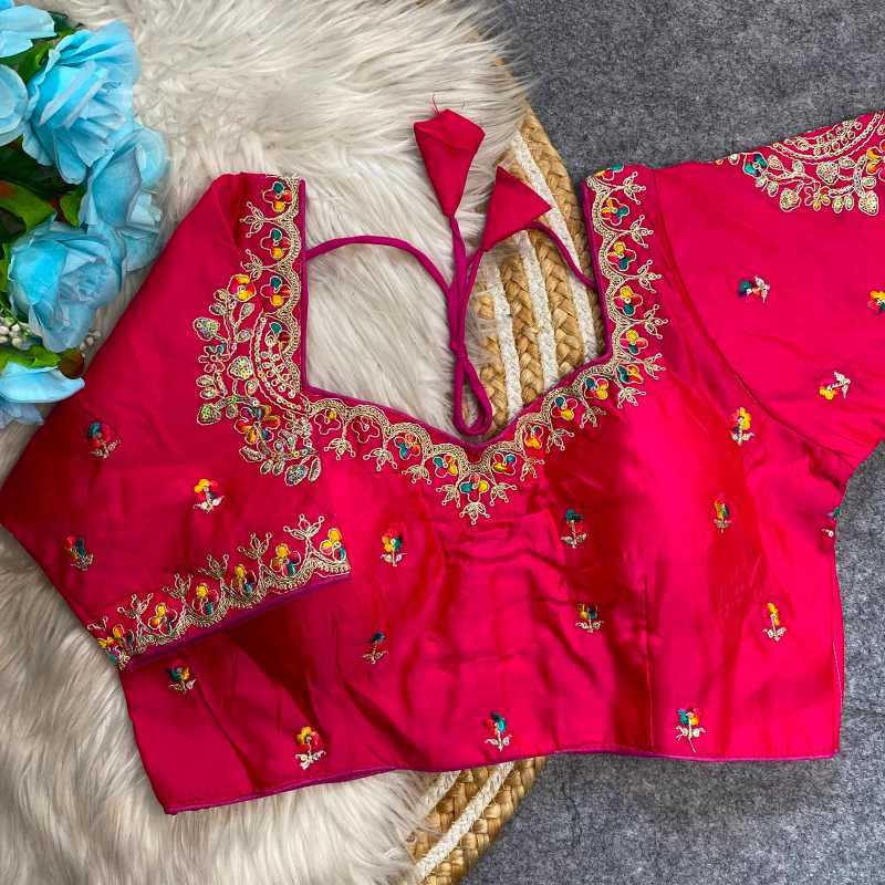 Aut Silk Designer Blouse