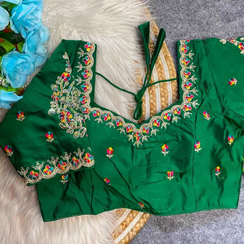 Aut Silk Designer Blouse