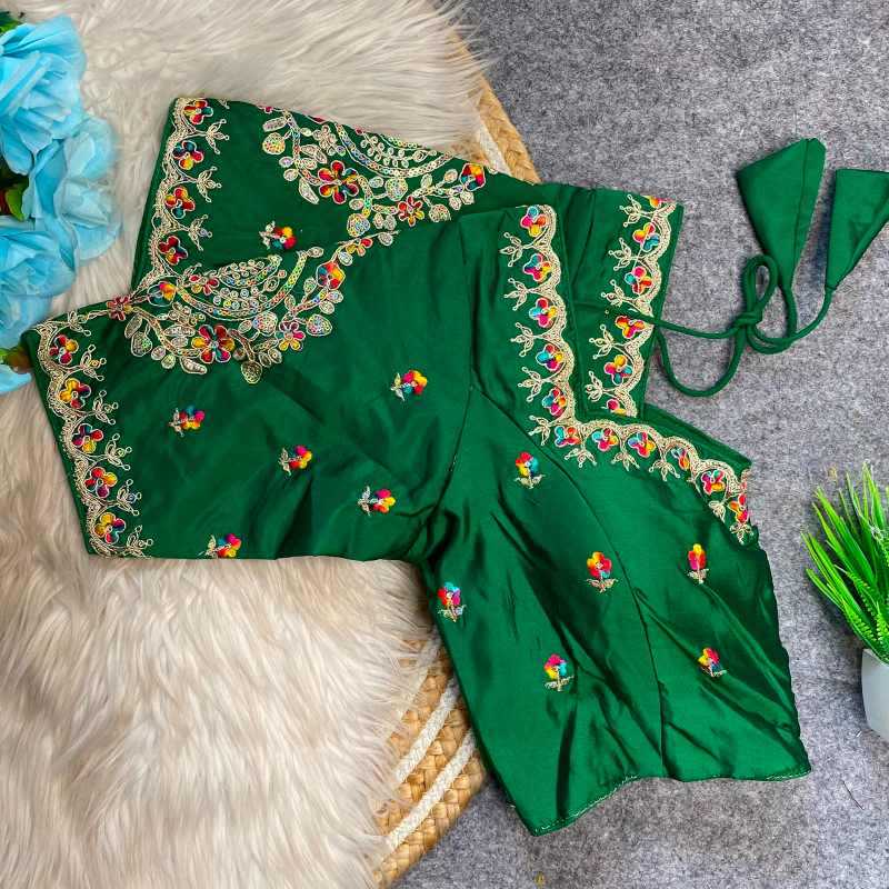 Aut Silk Designer Blouse