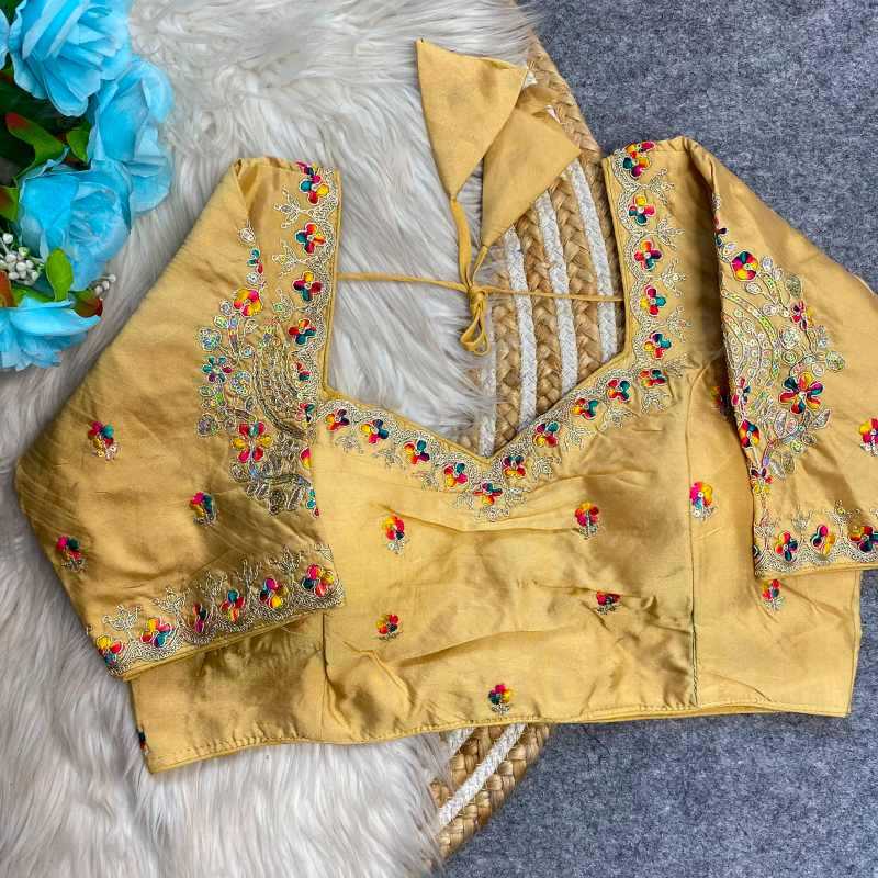 Aut Silk Designer Blouse