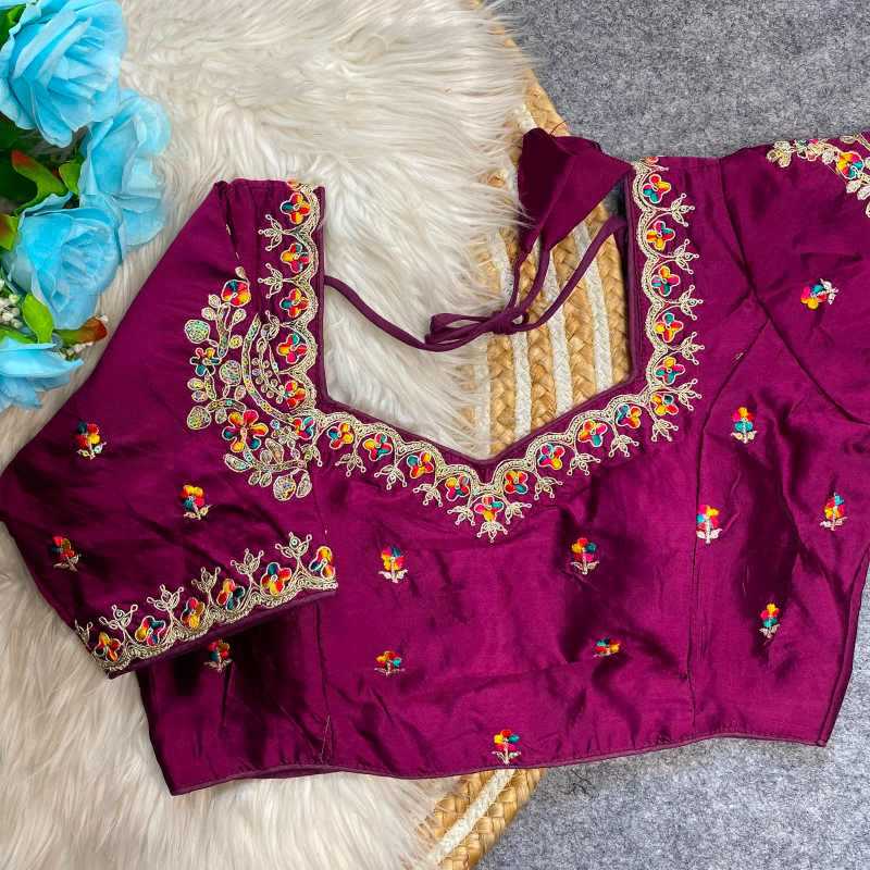 Aut Silk Designer Blouse