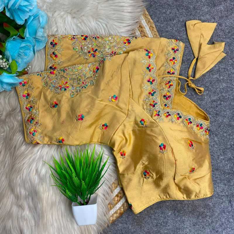 Aut Silk Designer Blouse