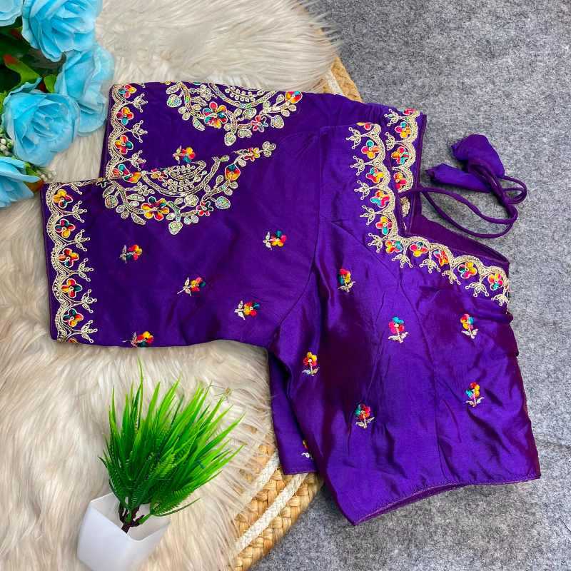 Aut Silk Designer Blouse
