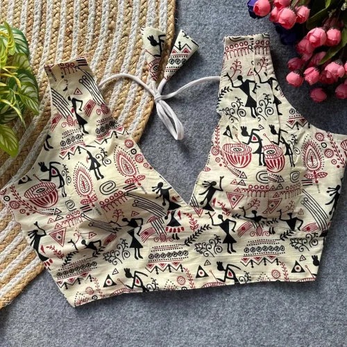 Pure Cotton Designer Blouse