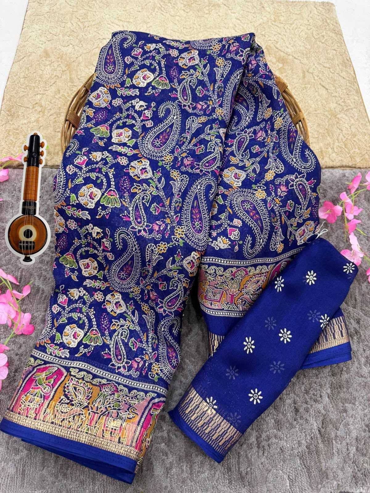 Abhisri Georgette Designer Saree