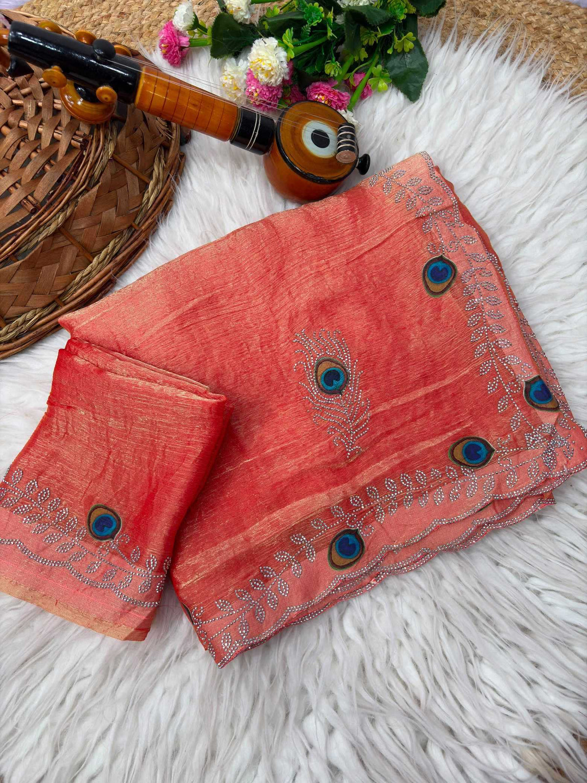 Achira Space Silk Designer Saree
