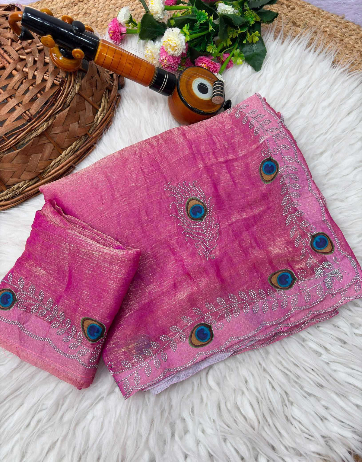 Achira Space Silk Designer Saree