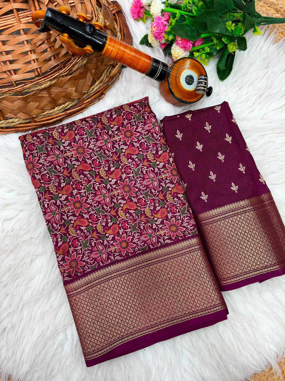 Adishree Soft Dola Designer Saree