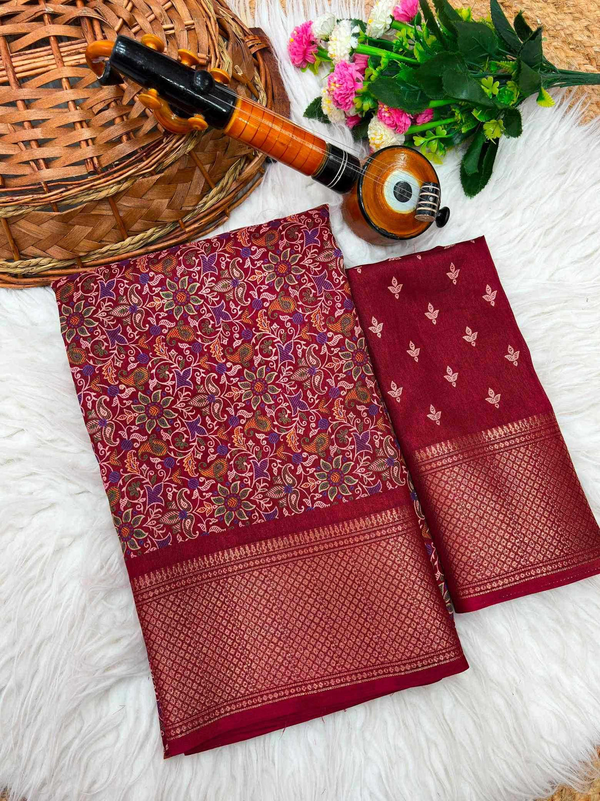 Adishree Soft Dola Designer Saree