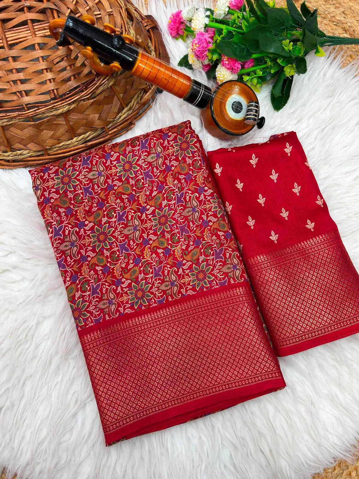 Adishree Soft Dola Designer Saree