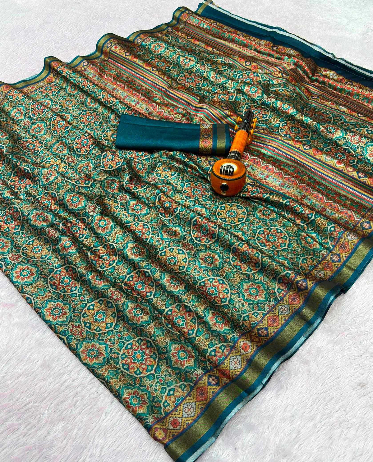 Adithi Soft Cotton Silk Printed Saree