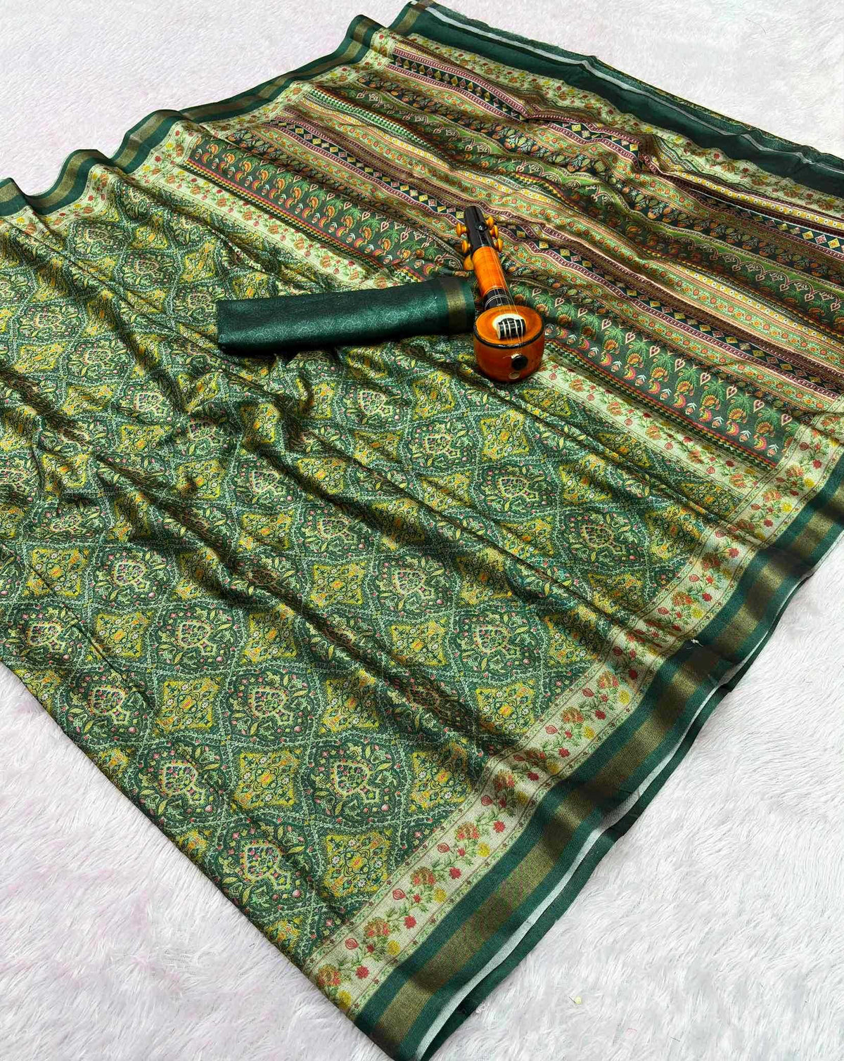 Adithi Soft Cotton Silk Printed Saree