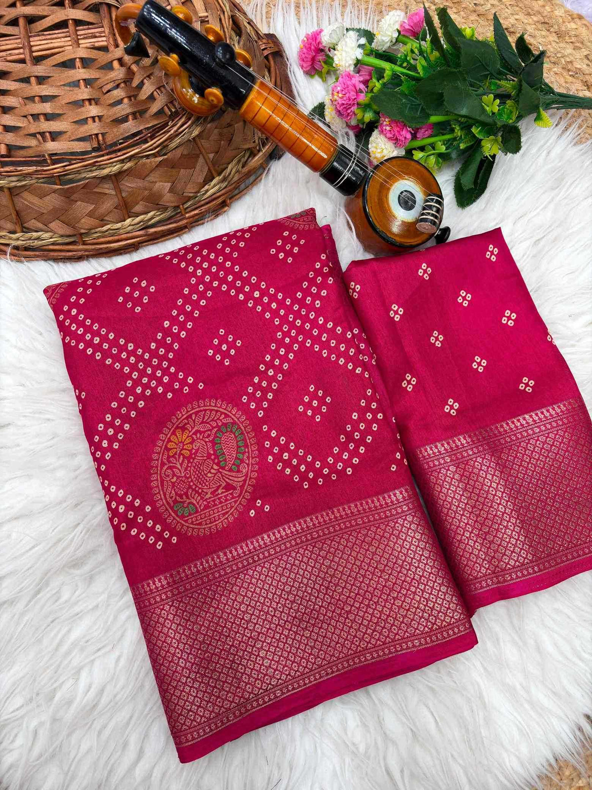 Alisha Dola Silk Saree