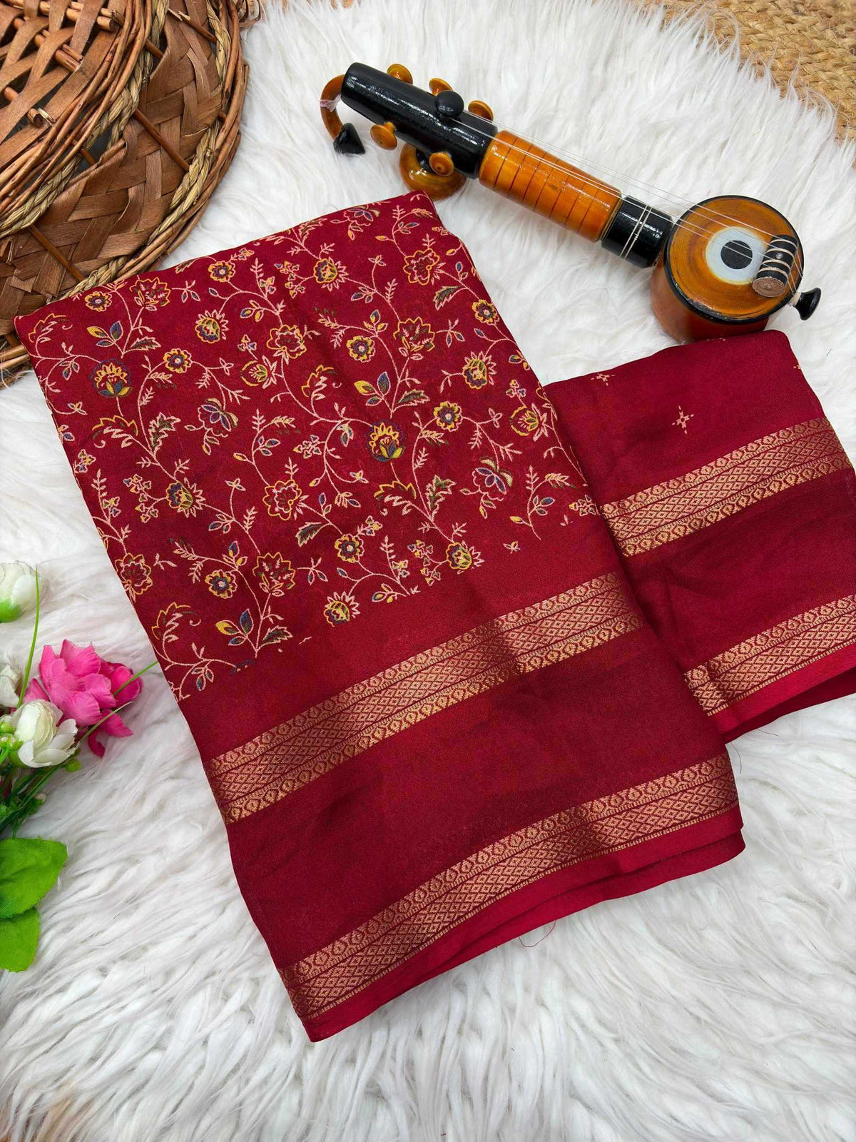 Anamika Georgette Designer Saree