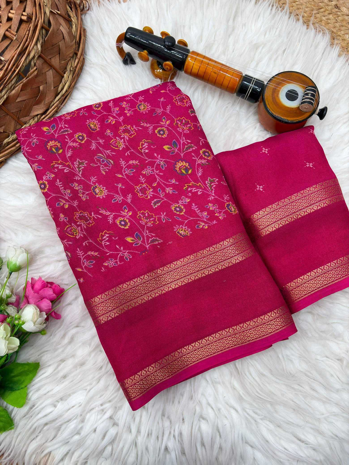 Anamika Georgette Designer Saree