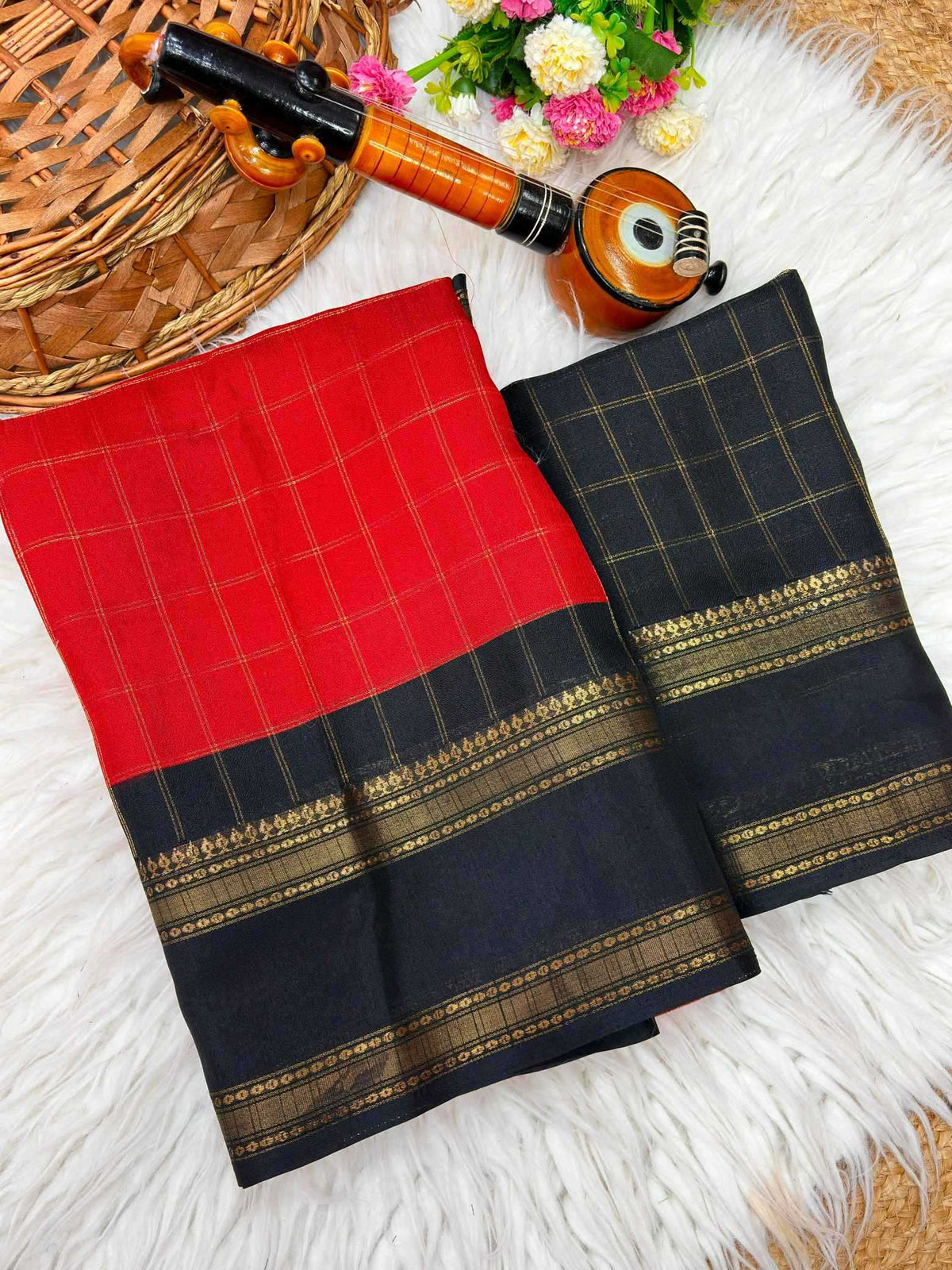 Anika Georgette Saree