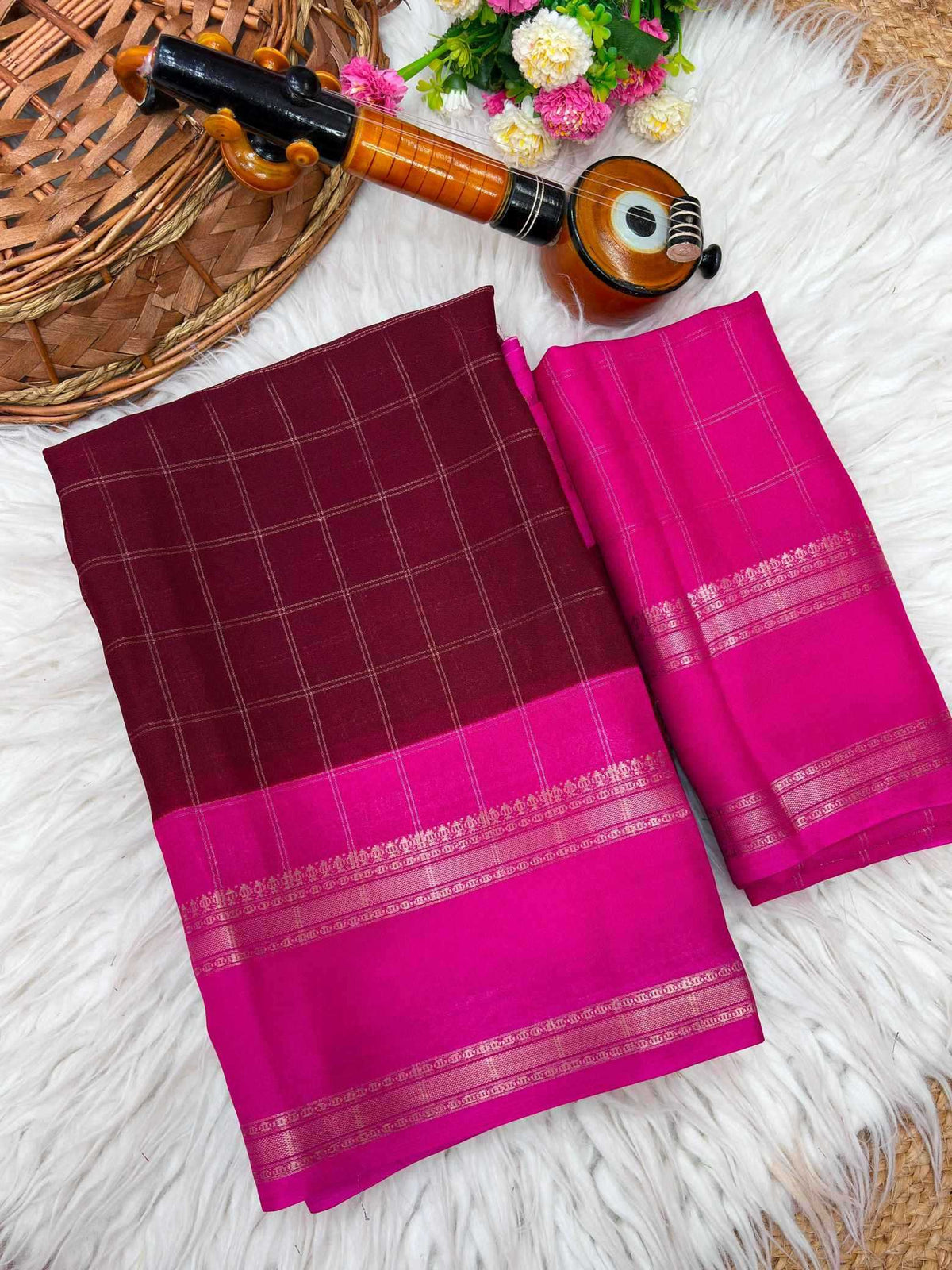 Anika Georgette Saree