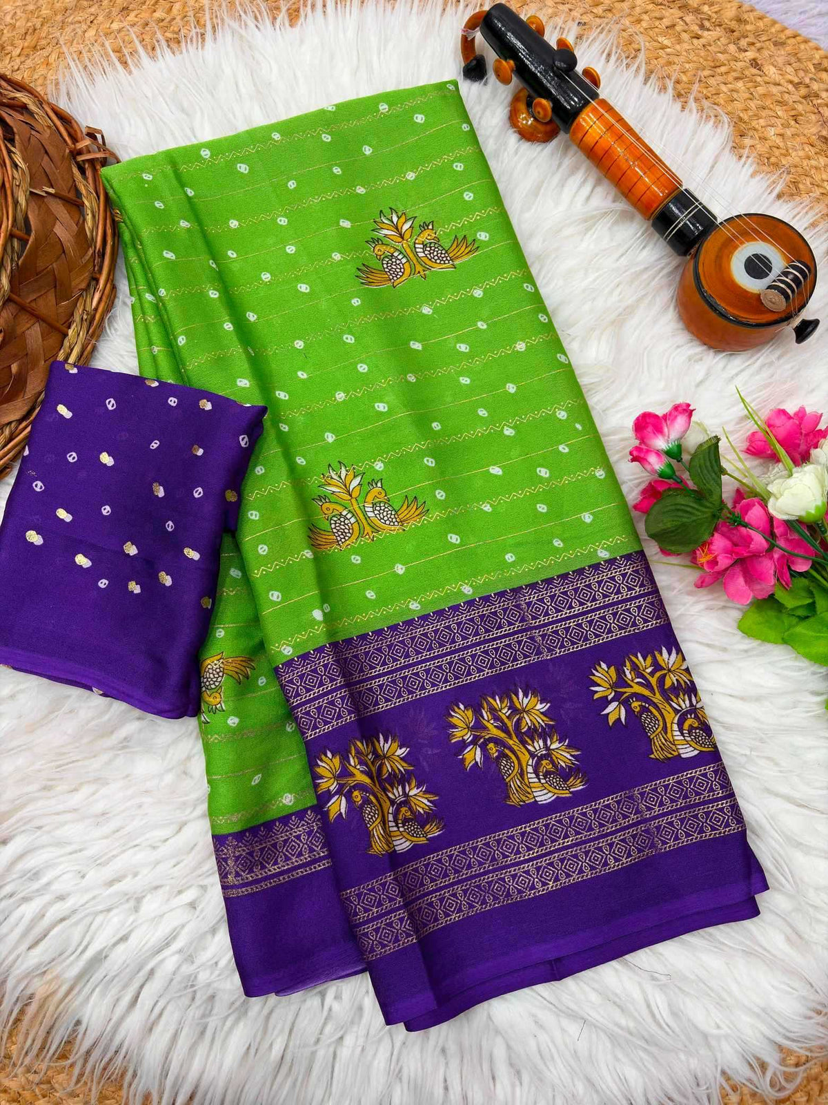 Aparna Georgette Designer Saree