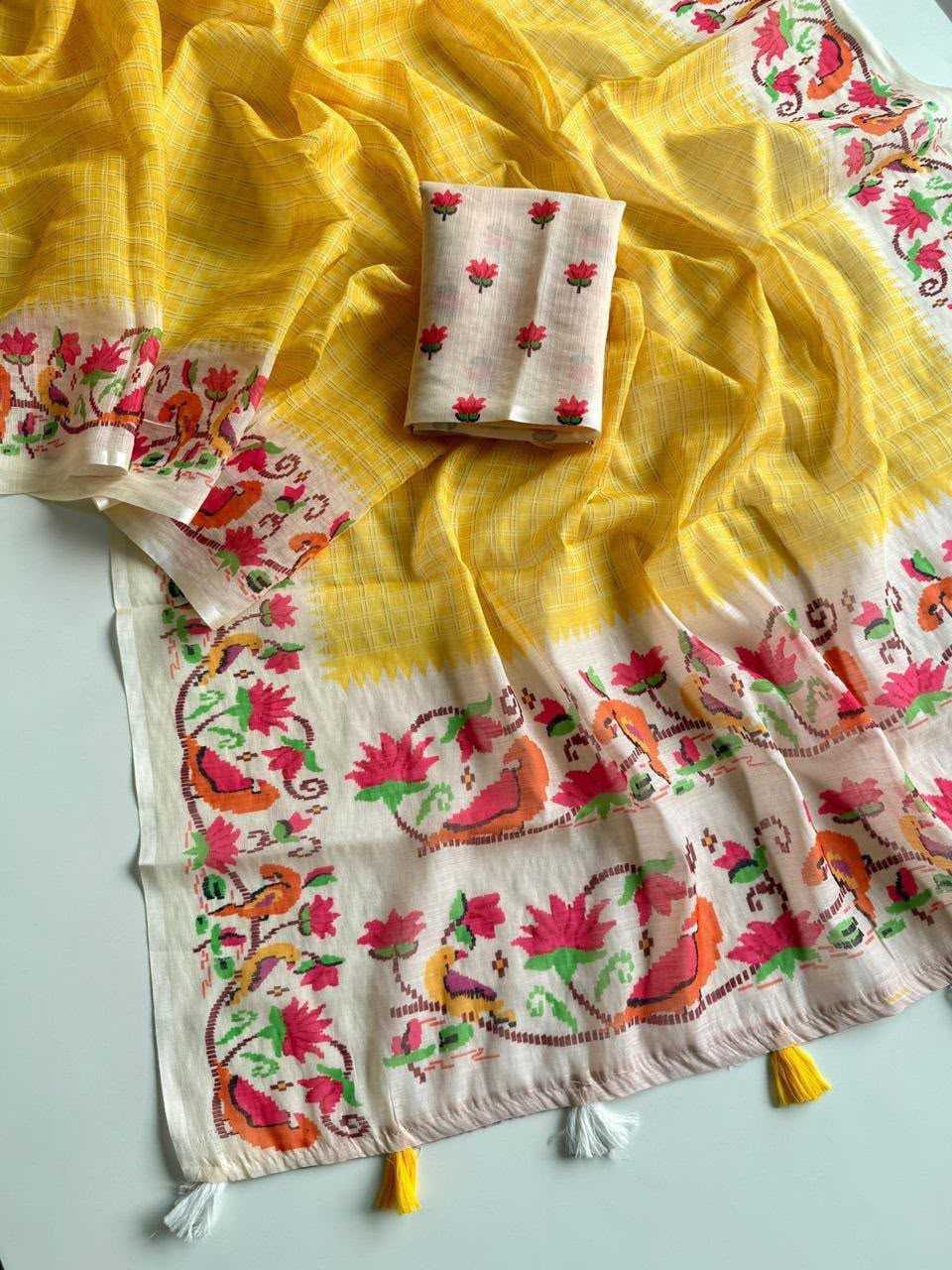 Arushi Linen Printed Saree