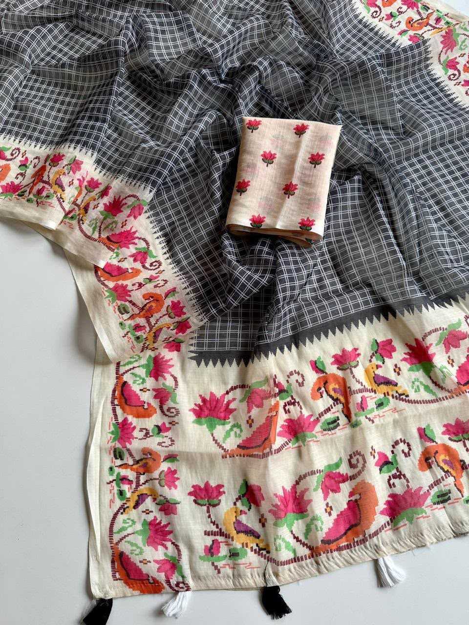Arushi Linen Printed Saree