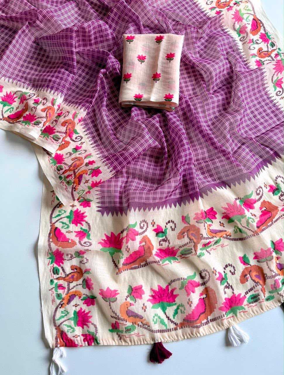 Arushi Linen Printed Saree