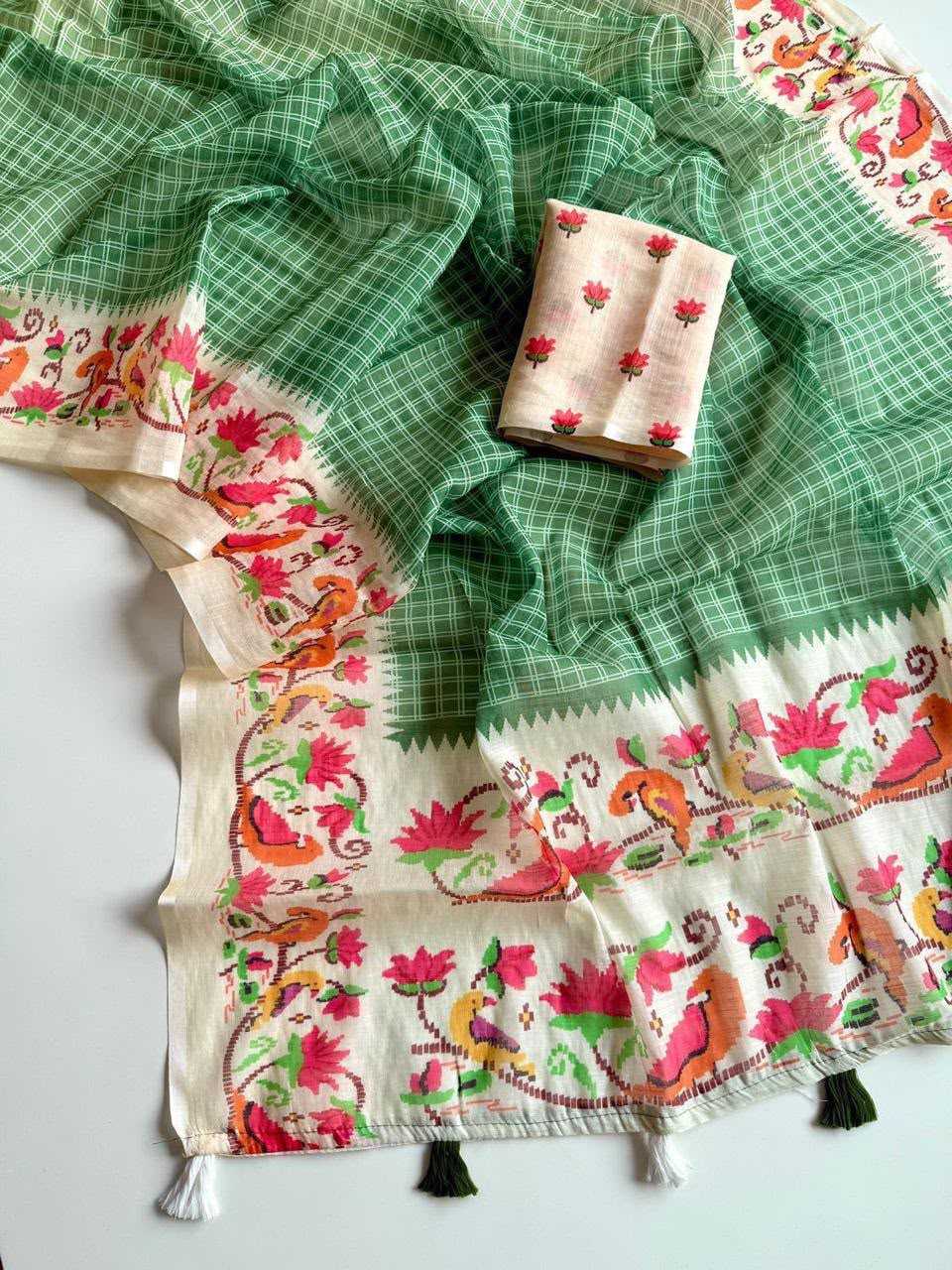 Arushi Linen Printed Saree