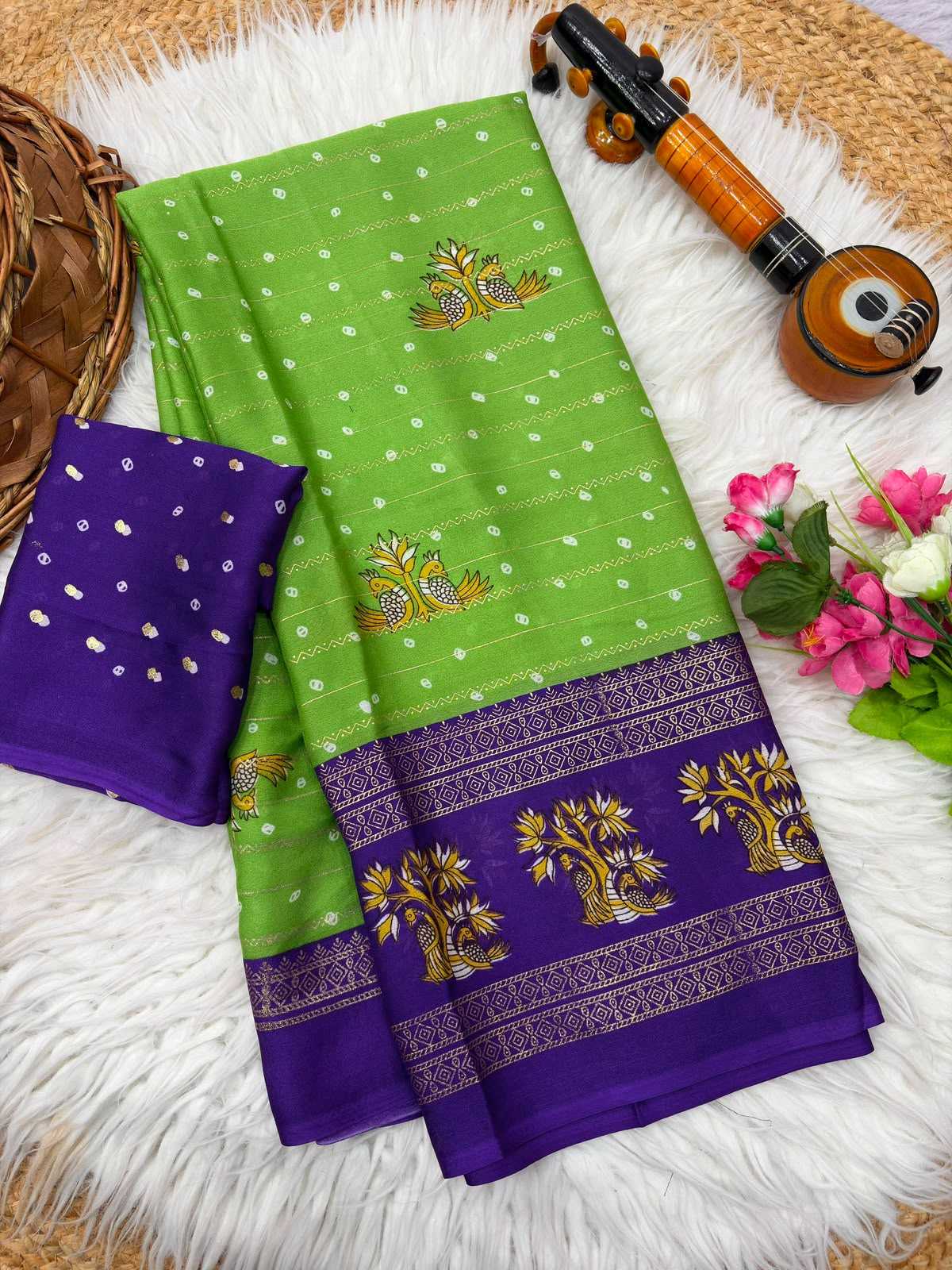 Jayanthi Georgette Designer Saree