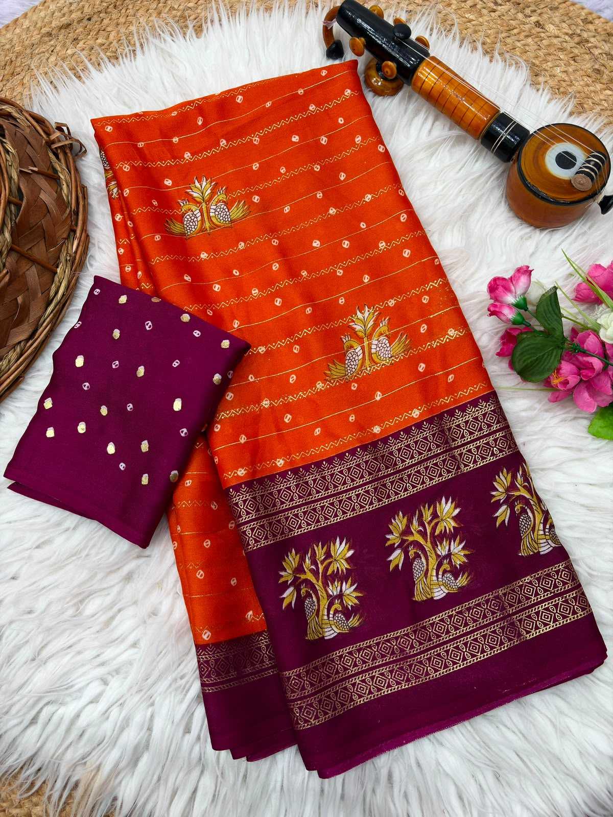 Jayanthi Georgette Designer Saree