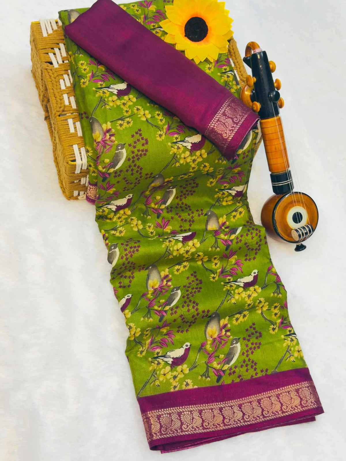 Kairavi Cotton Uniform Saree