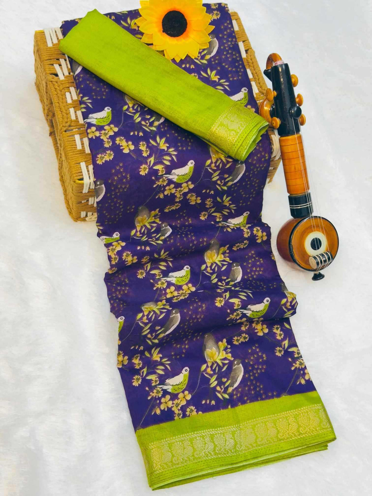 Kairavi Cotton Uniform Saree