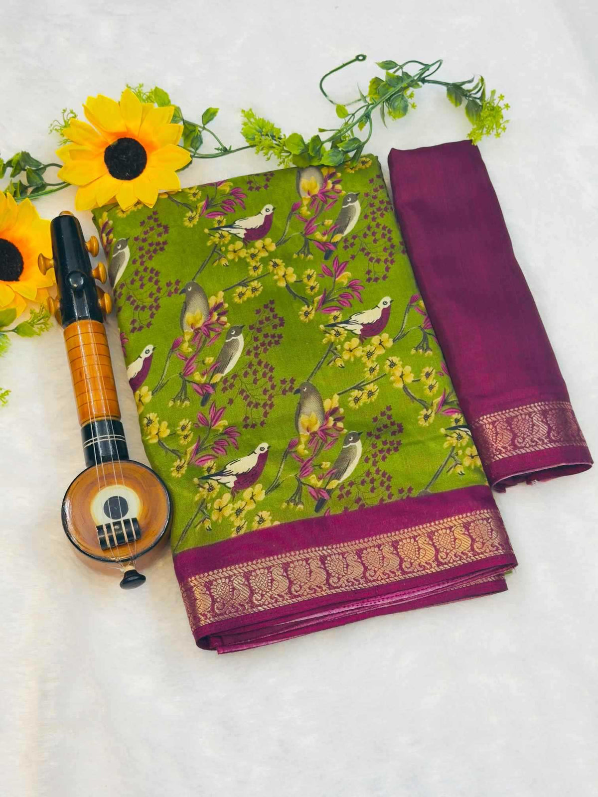 Kairavi Cotton Uniform Saree