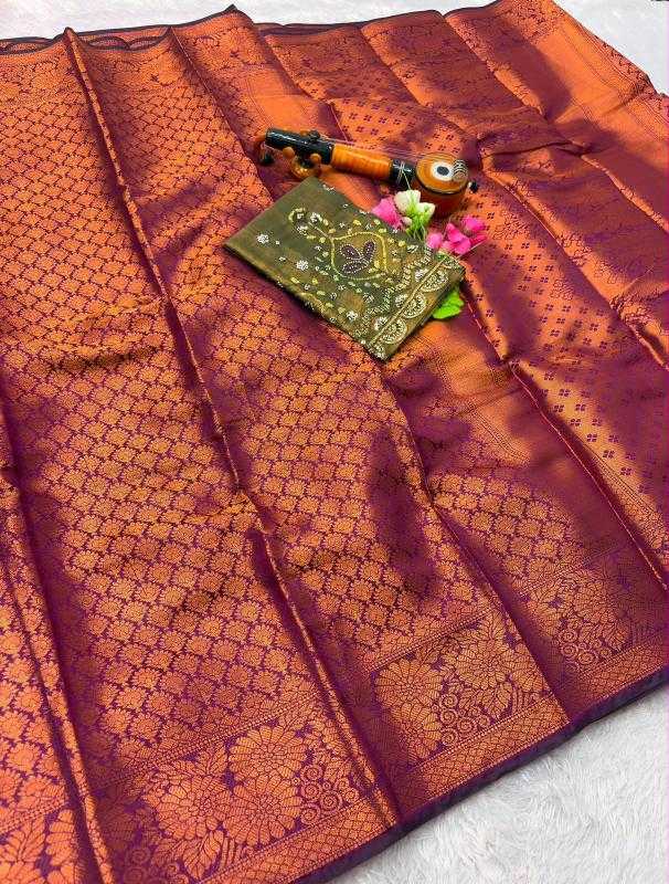 Kalika Premium Silk Traditional Saree